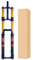 ZECHAO Luftgabel 27,5/29inch, 200mm Federweg Fahrrad Stoßdämpfer Gabeln MTB Vordergabel 110 * 20MM Achse Elektrofahrrad Fahrrad Federgabel (Color : Gold-orange, Size : 27.5inch)