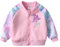 DXTON Mädchen Jacken Kinder Fleece Kapuzenjacke Kapuzenpullover Softshell Wintermantel für Mädchen SW2102 7-8 Jahre