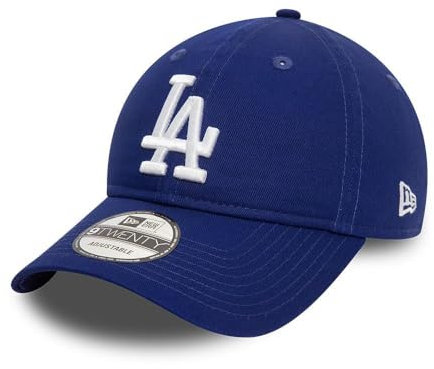 New Era Los Angeles Dodgers MLB League Essential Blau Verstellbare 9Twenty Cap - One-Size