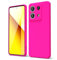 oakxco Coque Silicone pour Xiaomi Redmi Note 13 Pro 5G/ Poco X6 5G, Étui Ultra Fine Souple Gel Caoutchouc Anti-Chocs Housse Toucher Soyeux, Slim Esthétique Protection Cover, Rose Vif