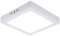 V-TAC LED Deckenlampe Wohnzimmerleuchte Flurlampe Aufbau-Panel Deckenleuchte Küchenlampe, Kunststoff weiß, 18W 1980lm 6500K kaltweiß, L 21,4 cm