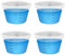 4 Piezas Tazas Medidoras de Líquidos, 125ml Silicona Taza Medidora Reutilizable Taza Medidora de Detergente para Ropa, No Más Desorden ni Fugas para Dormitorio con Baño