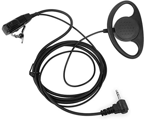 Kadagg Microfono Auricolare per Talkie 2,5 mm 1 Pin