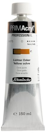 Schmincke PRIMAcryl Professional Lichter Ocker 150 ml Tube, 13 675 019