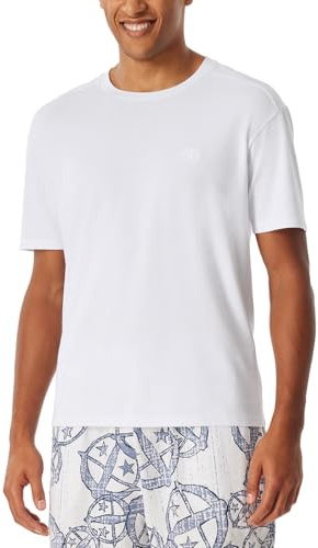 Schiesser Herren Schlafanzugoberteil T-Shirt Rundhals - 183224