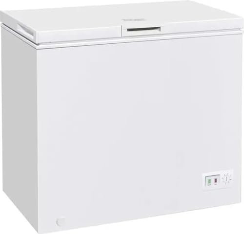 EZCHM200 - Congelatore orizzontale, pozzetto, 200 litri, bianco, Classe energetica F