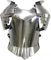 Medieval Times Shoulder Guard Steel Breastplate armour suit for adults.