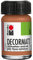 Marabu 14010039787 - Decormatt Acryl Metallic-Kupfer 787, 15 ml, samtmatte Acrylfarbe auf Wasserbasis, cremig und farbintensiv, speichelfest, wetterfest, zum freien Malen und Schablonieren