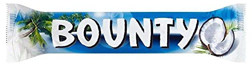 Bounty Coconut Milk Chocolate Bars Multipack, 7 x 57g
