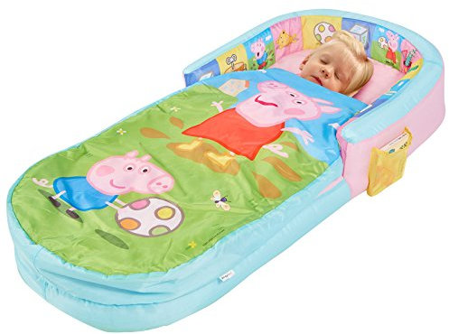 Peppa Pig My First ReadyBed — Luftmatratze und Schlafsack für Kleinkinder in einem — Peppa Pig und George