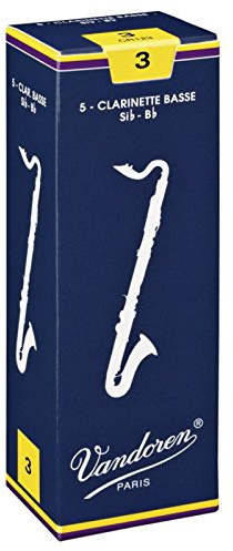 Vandoren Blatt Bass-Klarinette Traditionell Stärke: 2