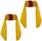 Crazy-M 12 er Ersatzgummibänder, Flache Slingshot Gummibänder,Jagd Katapulte Gummibänder,Flexible Gummilatex Katapultbänder,Gummibänder Zugbänder Band für Slingshot