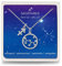 Qings Schütze Halskette 925 Silber Damen Sternzeichen Zodiac Kette Zirkonia Konstellation Anhänger, Hals-Schmuck Kette für Frauen Mädchen