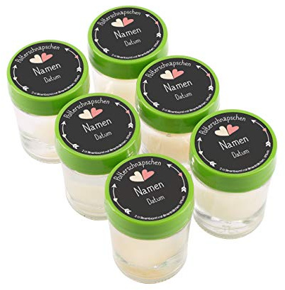 Herz & Heim® Birnen Schnaps zum Polterabend mit Namen und Datum des Paares