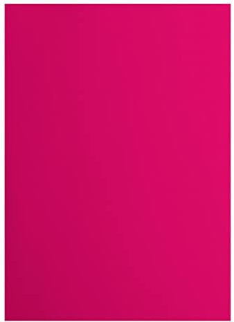 vaessen creative Florence Papier Cartonné, Rose (Framboise), 216g, 10 Feuilles, Surface Lisse, pour Peindre, Scrapbooking et plus, DIN A4