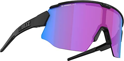 Bliz Breeze Nordic Light Sportbrille, matt black-violet blue multi