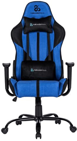 Newskill Horus Zephyr - Gaming Chair with ergonimic desing, Dark Blue