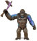 MonsterVerse Godzilla vs Kong 6-Zoll-Hongkong-Film-Sammel-Battle-Kong, hochdetaillierte und einzigartig modellierte Actionfigur mit Kampfaxt, geeignet für Kinder ab 4 Jahren+