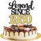 1 Piece Legend Since 1949 Cake Topper 75 Cake Topper Glitter Happy 75th Birthday Cake Pick 75 Fabulous Cake Decorations for Cheers for 75th