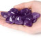 XIANNVXI 10 Stück Amethyst Stein Herz Valentinstag Amethyst Kristalle Steine Liebe Heilung Kristall Edelsteine Set Poliert NatüRliche Glückssteine