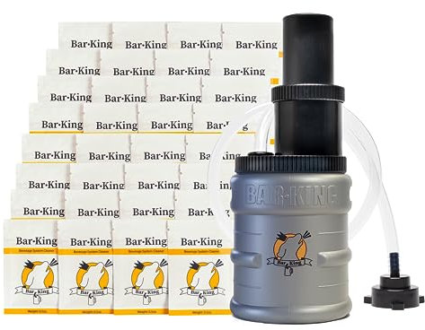Bar-King Quick-Connect Kegerator Cleaning Kit with 32 Cleaning Packets. Cleaning your beer lines is now as easy as changing a keg. (Standard w/32 Packs)