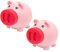 Spardose Erwachsene Sparschwein Niedlich Sparbox Sparbüchse Trinkgeldkasse Money Box Piggy Bank für Kinder Piggy Sparschwein für Hochzeit Weihnachten Halloween Geburtstagsgeschenke (Rot)