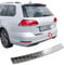 RECAMBO Ladekantenschutz Edelstahl kompatibel für VW Golf 7 Variant | 2017-2020 - Hochglanz poliert, Chrom Look - Styling und Schutz für die Stoßstange