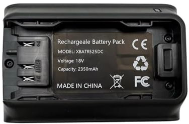 KAFTKO Staubsauger 18V 2350mAh Lithium-Ionen-Akku Ersatzteile. Kompatibel Mit XBATR525DC Detect Pro. Kompatibel for Shark IW1111, IW1120, IW1120C(IW1111)