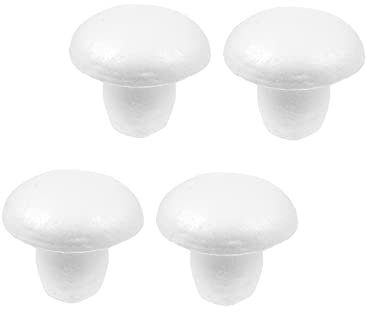 ULDIGI 5stücke Schaumstoff Pilz Für DIY Malerei Weißes Schaum Modell Form Färbung Material Für Heimwerker