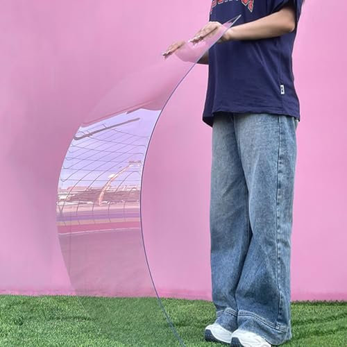 Hggdsac polycarbonate sheets, plastic roofing sheets, Daylighting Panel, Anti-UV Rainproof Insulation Protection, Durable, for Windows Shed, Painting, Display Projects, Glass Replacement(0.5×3m)