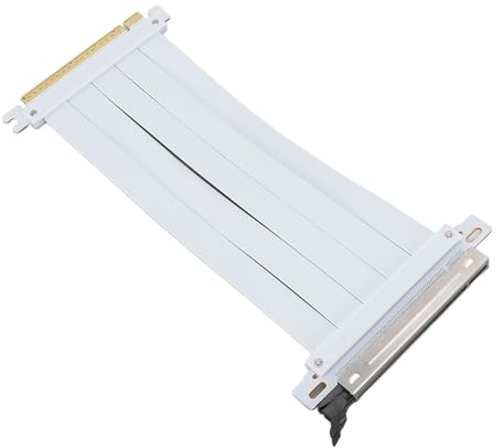 Tomantery Cavo Riser Pcie 5.0 X16 PCB 128 Gbps, Adattatore per Cavo Riser di Estensione GPU Flessibile Ad Alta velocità Compatibile con 4.0 3. 2. 1., Pcie 5. (20 cm)