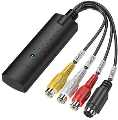 USB-Videoaufnahme, Video-Capture-Karte, Mini-DV-Videorekorder, Hi8, DVD-zu-Digital-Konverter für PC-TV