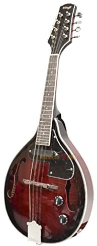 Stagg M50 E Bluegrass Mandoline rot burst