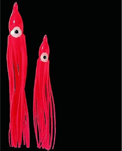 DEGA Octopus lose, fünf, erfolgreiche Beifänger beim Hochseeangeln, in Größen 9cm und 12cm, Inhalt 5 Stück
