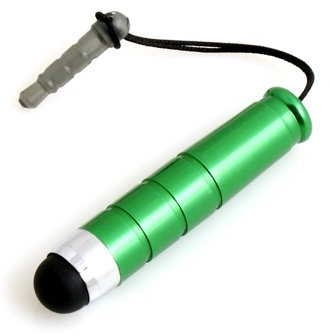 System-s Mini Stylet capacitif pour écran tactile Stylet en vert pour téléphone portable Smartphone Tablette PC