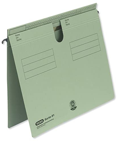 ELBA Hängehefter Sorte 81, grün, 50er Pack