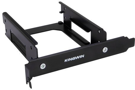 Kingwin SSD Mounting Bracket for PCI, 2 x 2.5 Inch SSD to PCI Internal Hard Drive Mounting Kit. Convert Any 2 x 2.5” SSD Into One PCI Slot, Mounting Screws Included, Quick & Easy Installation