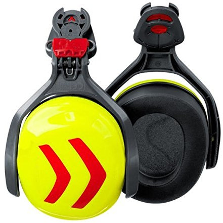 Protos einclipsbarer Gehörschutz mit Bügel, Farbe:schwarz