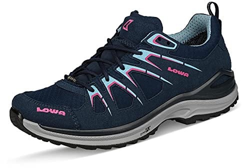 LOWA Halbschuh Innox EVO GTX LO Ws Navy/pink 37