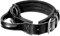 Dingo Gear Lederhalsband für Hund ''Drago'' Amortisiert Schwarz mit Griff Handgefertigt S04022, 56-64 cm