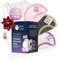 Eco Lily® 21 Almohadillas Desmaquilladoras Reutilizables Almohadillas de Bambú de Algodón Lavables para Desmaquillar la Cara y los Ojos con una Bolsa de Lavandería ADICIONAL