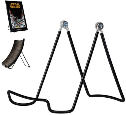 KINGDOM SOLUTIONS - 4.75 Black Metal Display Stand Made in USA - 12 Pack