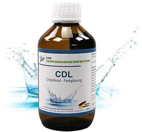 250ml CIOS CDL/CDs Chlordioxid Fertiglösung 0,3% + Pipette