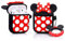 ZAHIUS Custodia in Silicone per Airpods Cover Divertente Compatibile per Apple Airpods 1 e 2 [Motivo Cartone Animato 3D] [Miglior Regalo per Ragazza] (Minnie)