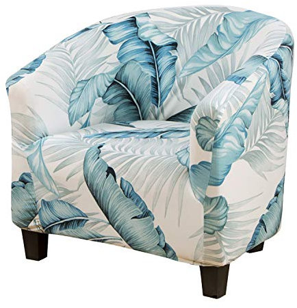 Mingfuxin Club Chair Schonbezug, Hohe Dehnung Stuhlbezüge aus Samtwanne Sessel Sofabezug Schonbezug Möbelschutz Weiche Couchbezüge