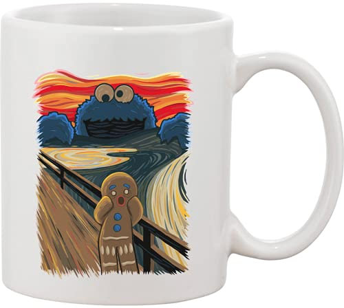 Scream Cookie Monster Ceramic Mug Stella