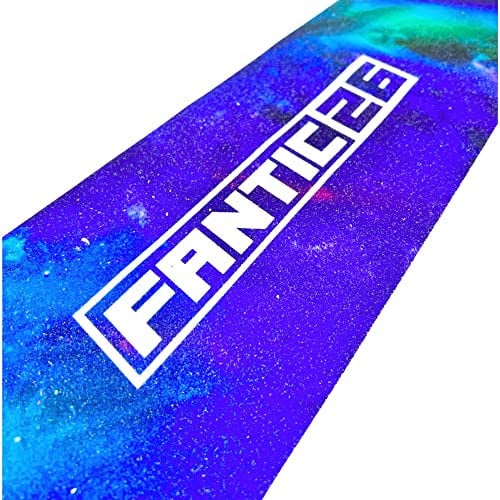 Fantic26 Stunt-Scooter Griptape Ersatz I Park I Kinder I Trick I Tret I Roller I Anti Rutsch Sandpapier 58,5cm I Passend für Decks bis 58,5cm x 15,5cm (Classic Oilslick)