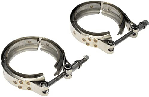 Dorman 903-2002 Abgasrückführung (EGR) Kühlerklemme und Dichtungssatz kompatibel mit Select Mack/Volvo Modellen