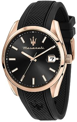 Maserati Attrazione Herrenuhr, Zeit und Datum, Quarzwerk - R8851151002