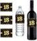 Sumerk 24 Pcs 18th Birthday Bottle Labels Cheers to 18 Years Stickers 18th Happy Birthday Gift Idea Decorations 18th Sticker for Birthday/Wedding Party